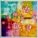 絵画レンタル販売 Art beans【No.325】「イロアソビ油彩3」/森田和昌