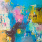 絵画レンタル販売 Art beans【No.407】「街に棲む」/Hosaka Misae