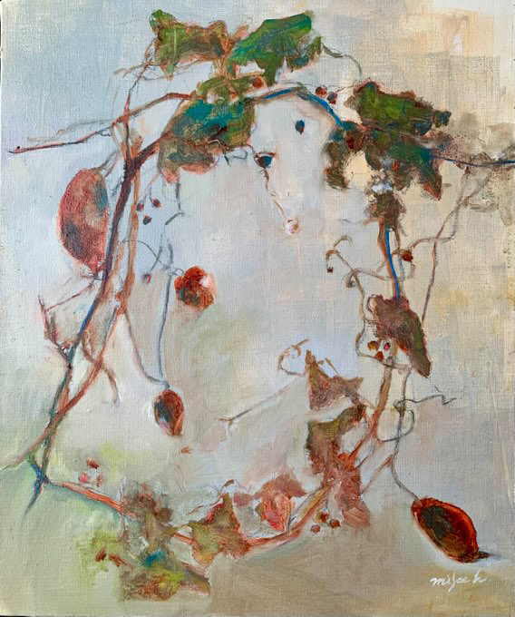 絵画レンタル販売 Art beans【No.409】「秋陽」/Hosaka Misae
