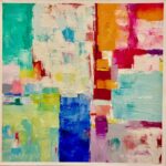 絵画レンタル販売 Art beans【No.324】「イロアソビ油彩2」/森田和昌