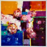 絵画レンタル販売 Art beans【No.326】「イロアソビ油彩4」/森田和昌