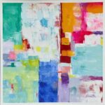 絵画レンタル販売 Art beans【No.329】「イロアソビ油彩7」/森田和昌