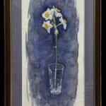 絵画レンタル販売 Art beans【No.427】「水仙」/正木俊行