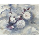 絵画レンタル販売 Art beans【No.425】「白梅」/正木俊行