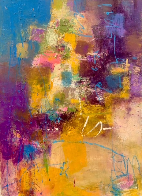 絵画レンタル販売 Art beans【No.406】「雨上がりの街」/Hosaka Misae